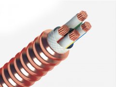 柔性轧纹铜护套云母带矿物 绝缘电缆